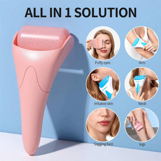 Cooling Facial Ice Roller Massager Tool